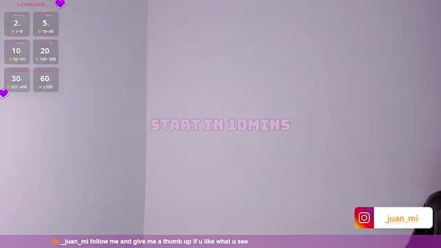 juanmiss online show from October 9, 2025, 10:02 am