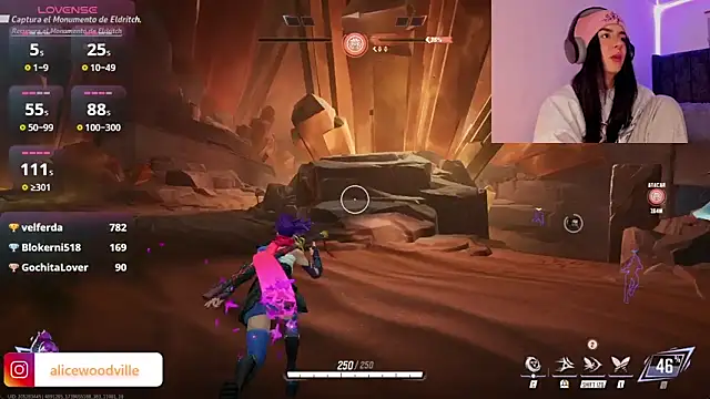 Alice woodville online show from February 15, 2025, 9:37 pm