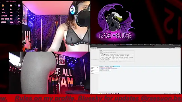 Rae-Suon online show from October 11, 2025, 2:11 am