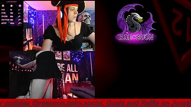 Rae-Suon online show from October 12, 2025, 2:32 am
