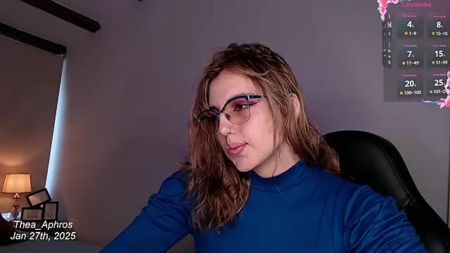 Thea Aphros  online show from January 27, 2025, 7:03 pm