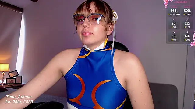 Thea Aphros  online show from January 28, 2025, 7:10 pm