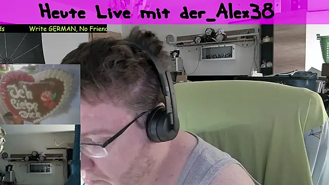 der alex38 online show from February 27, 2025, 10:26 am