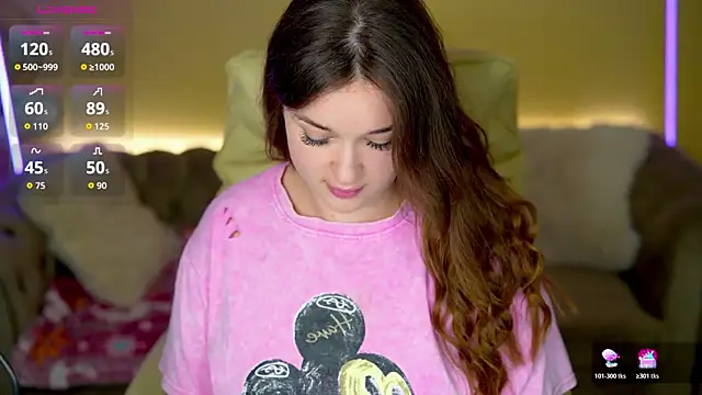 DonnaLustt online show from April 1, 2026, 1:01 pm