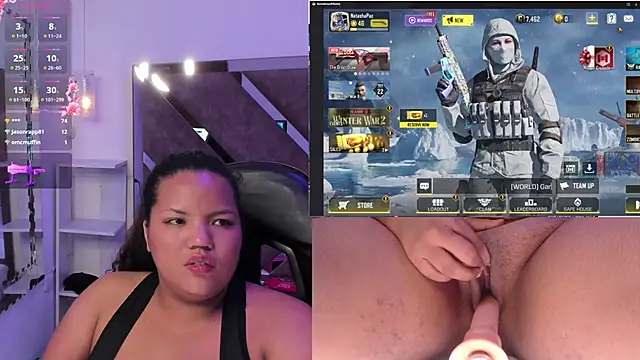 Snapshot of MhiaRey chatting on January 12, 2025, 7:11 am MhiaRey online show from January 12, 2025, 7:11 am