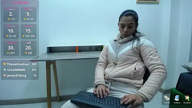 Snapshot of floriamANDjazmin chatting on January 18, 2025, 11:22 pm floriamANDjazmin online show from January 18, 2025, 11:22 pm