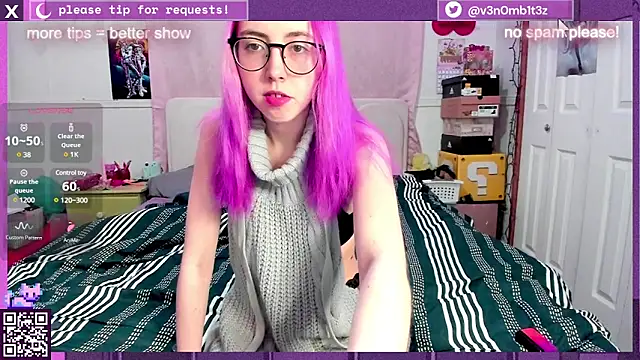 v3n0mb1t3z online show from February 23, 2025, 12:19 am