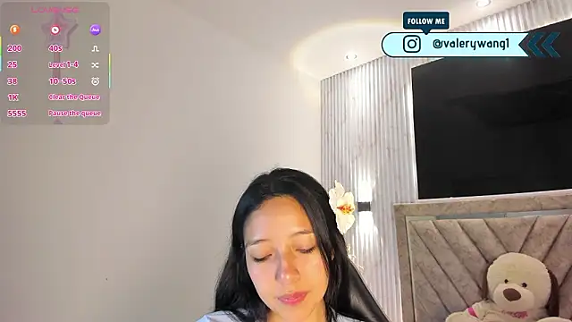 Valery wang online show from March 3, 2026, 11:49 am