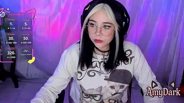  AmyDark online show from February 2, 2026, 11:25 pm