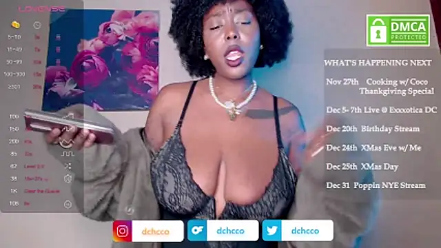 Snapshot of dchcco chatting on November 14, 2025, 1:59 am dchcco online show from November 14, 2025, 1:59 am