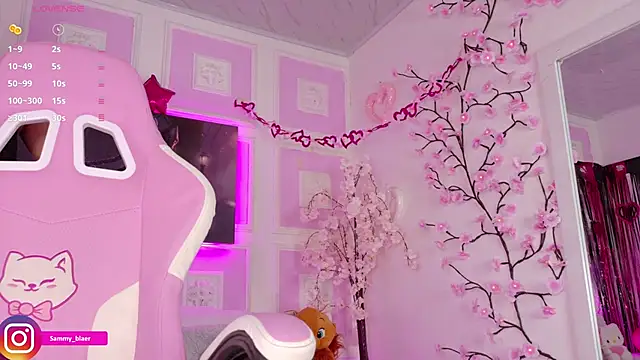 Snapshot of Sammyblaer chatting on February 17, 2026, 9:10 pm Sammyblaer online show from February 17, 2026, 9:10 pm