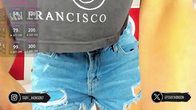 TabyJhonson online show from November 5, 2025, 1:11 pm