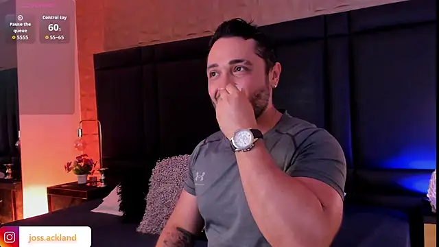 Snapshot of JossAckland chatting on September 27, 2025, 7:30 pm JossAckland online show from September 27, 2025, 7:30 pm