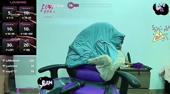 miisevvie  online show from February 24, 2025, 8:49 am