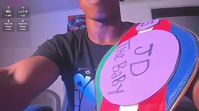 JD THEBABY online show from January 14, 2025, 3:15 pm