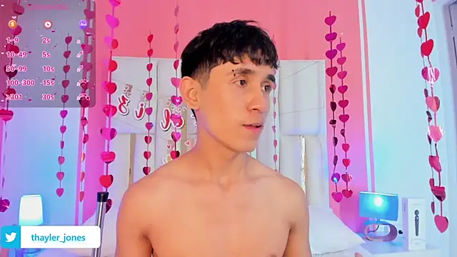 Snapshot of Thayler_jones chatting on February 22, 2025, 7:56 am Thayler jones online show from February 22, 2025, 7:56 am