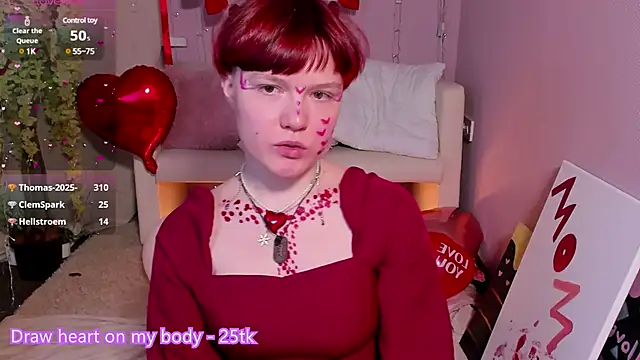 Snapshot of DreamyLuna chatting on February 15, 2025, 2:47 am DreamyLuna online show from February 15, 2025, 2:47 am