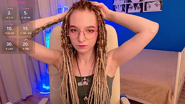 VioletShine online show from January 8, 2025, 1:41 pm