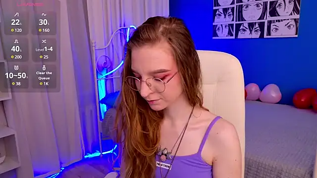 VioletShine online show from February 12, 2025, 3:05 pm