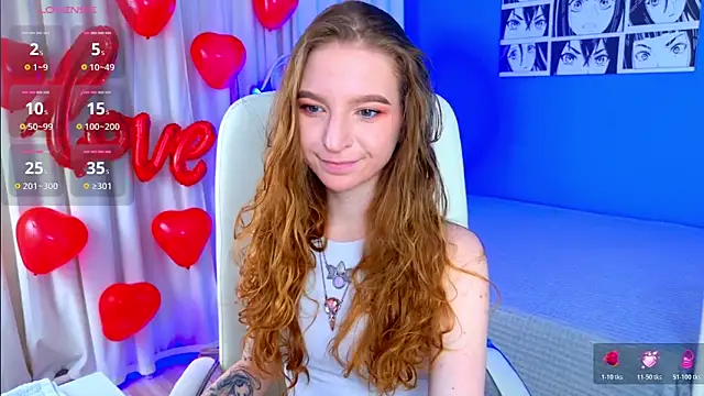 Snapshot of VioletShine chatting on February 14, 2026, 12:35 pm VioletShine online show from February 14, 2026, 12:35 pm