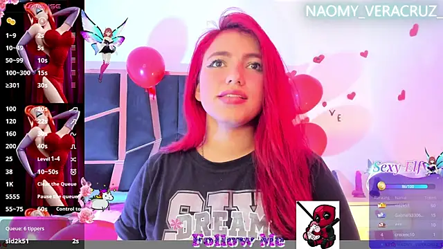 Naomy veracruz  online show from March 5, 2025, 4:46 pm