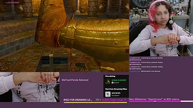 xXSeraphimSinnerXx online show from February 22, 2025, 6:39 am