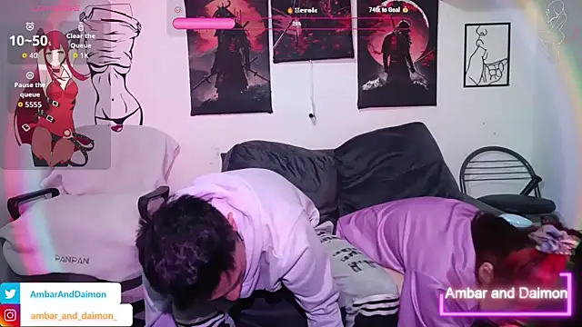 Snapshot of Ambar_and_daimon_ chatting on October 1, 2025, 5:13 am Ambar and daimon online show from October 1, 2025, 5:13 am