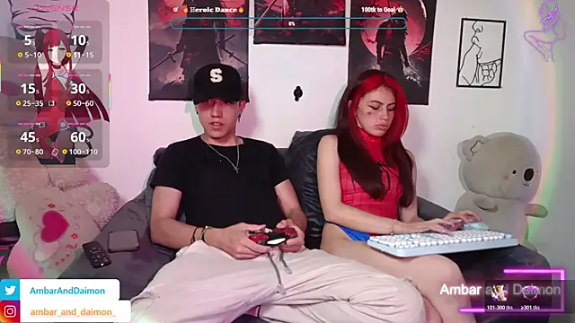 Snapshot of Ambar_and_daimon_ chatting on October 31, 2025, 6:47 am Ambar and daimon online show from October 31, 2025, 6:47 am