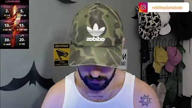 HairyRobxxx online show from January 16, 2026, 6:01 pm