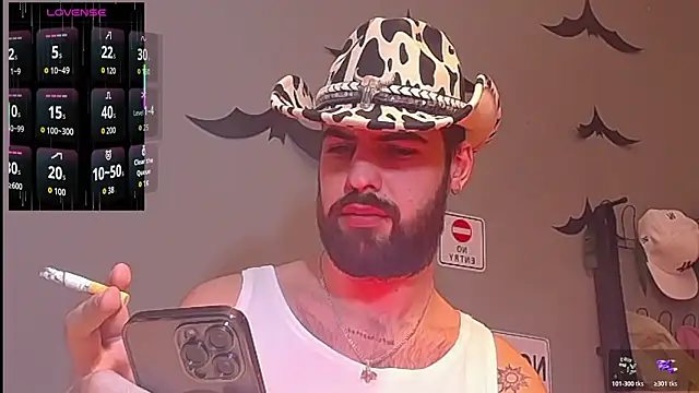 HairyRobxxx online show from February 6, 2026, 6:55 pm