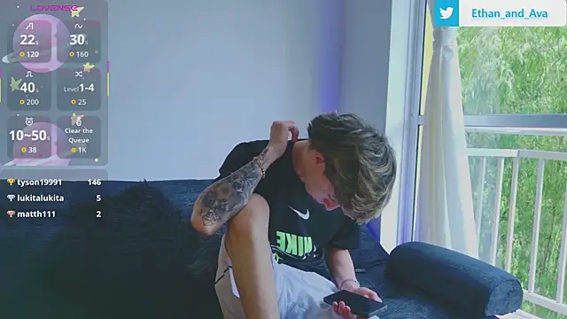 Snapshot of ethan_and_ava chatting on October 12, 2025, 3:11 pm ethan and ava online show from October 12, 2025, 3:11 pm