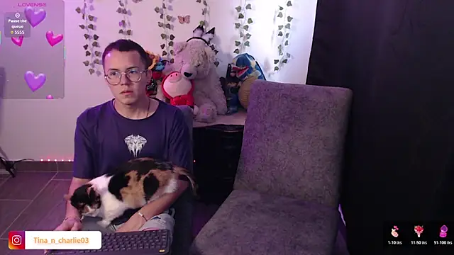 Tina 4 Charlie online show from March 7, 2026, 1:30 pm