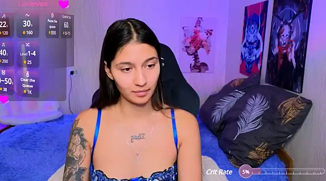 Snapshot of AokiiiKan chatting on February 10, 2025, 5:47 am AokiiiKan online show from February 10, 2025, 5:47 am