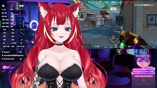 LewdKira VT online show from March 3, 2025, 10:06 am