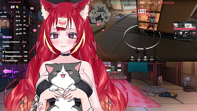 LewdKira VT online show from March 7, 2025, 10:13 am