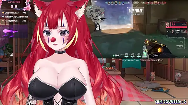 LewdKira VT online show from March 14, 2025, 10:18 am