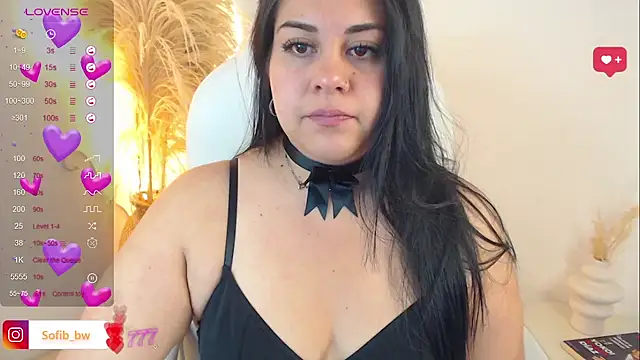 Sofi BBW online show from February 21, 2026, 12:50 pm
