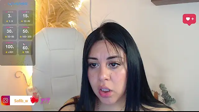 Sofi BBW online show from May 29, 2026, 12:47 pm