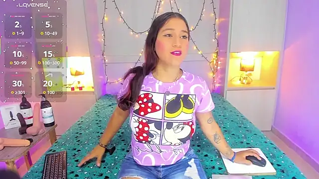 Snapshot of CandyyMaria chatting on November 6, 2025, 7:37 pm CandyyMaria online show from November 6, 2025, 7:37 pm