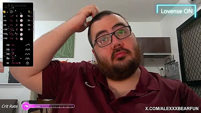 alexxxbear online show from March 16, 2025, 11:36 pm