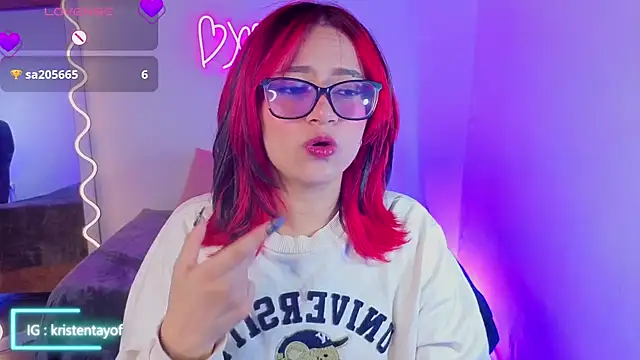 Snapshot of kristen_tay chatting on September 26, 2025, 3:21 am kristen tay online show from September 26, 2025, 3:21 am