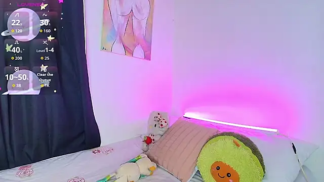 Peach Rose  online show from February 21, 2026, 9:05 pm