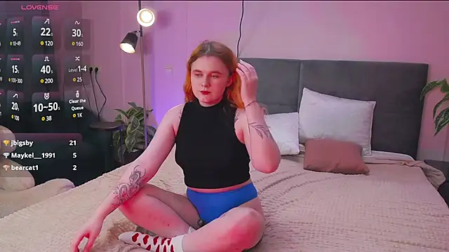 Eva Starlight online show from February 28, 2025, 7:58 am