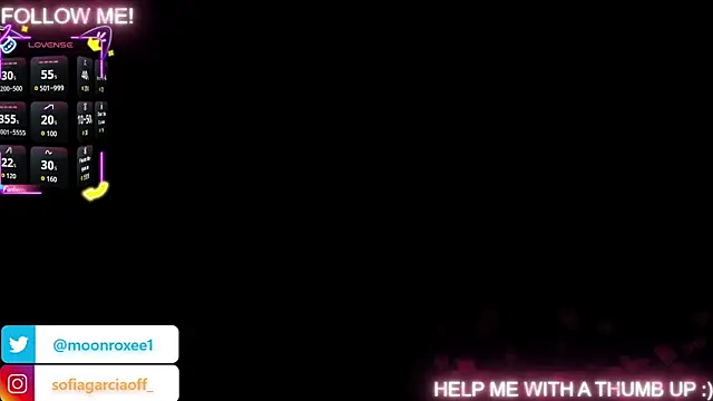 Moonroxe  online show from October 8, 2025, 2:25 pm