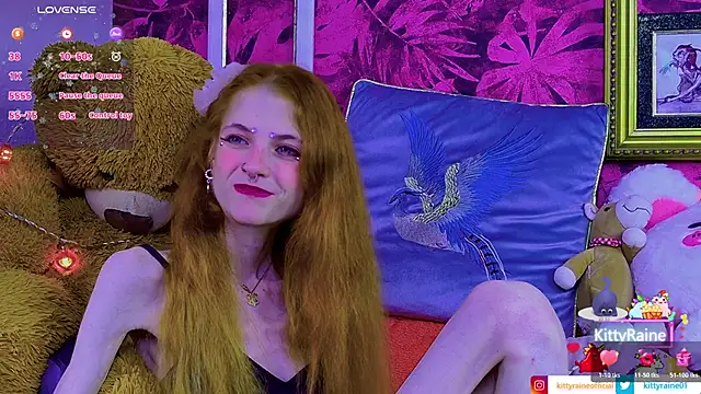 Snapshot of KittyRaine chatting on June 4, 2026, 3:07 pm KittyRaine online show from June 4, 2026, 3:07 pm