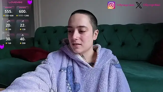 OllympeKaii online show from December 22, 2025, 2:36 pm