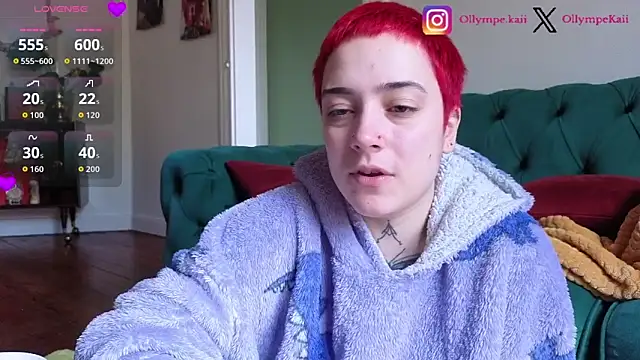 OllympeKaii online show from March 16, 2026, 7:45 am