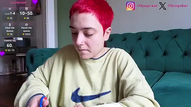 OllympeKaii online show from March 25, 2026, 9:37 am