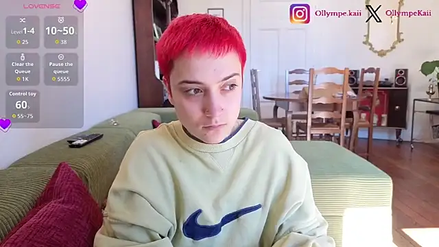 OllympeKaii online show from April 7, 2026, 1:11 pm