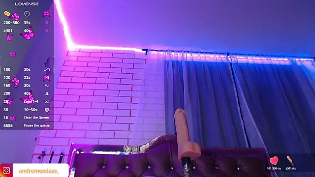 ANDROMEEDA online show from April 21, 2026, 5:03 am